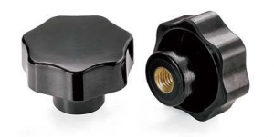 V7SB _ Lightweight Star Knob with 7 Points and Threaded Blind Insert
