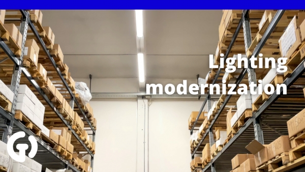 GeTech - Lighting Modernization in Our Warehouse