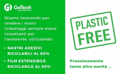 GeTech per l&#039;ambiente – i nuovi imballaggi plastic free